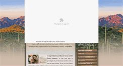 Desktop Screenshot of angelvalleyfuneralhome.com